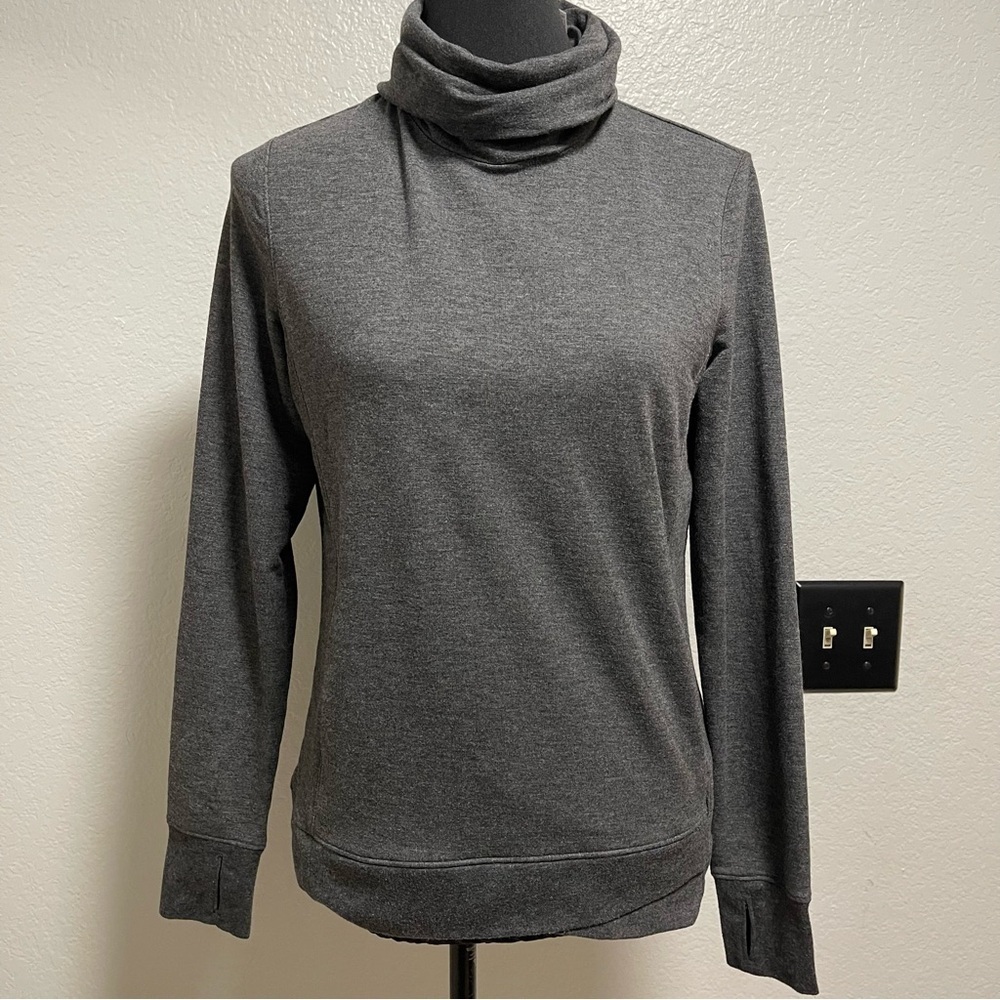 Activ8 Women’s Charcoal Grey Running Turtle Neck Sweater SMALL